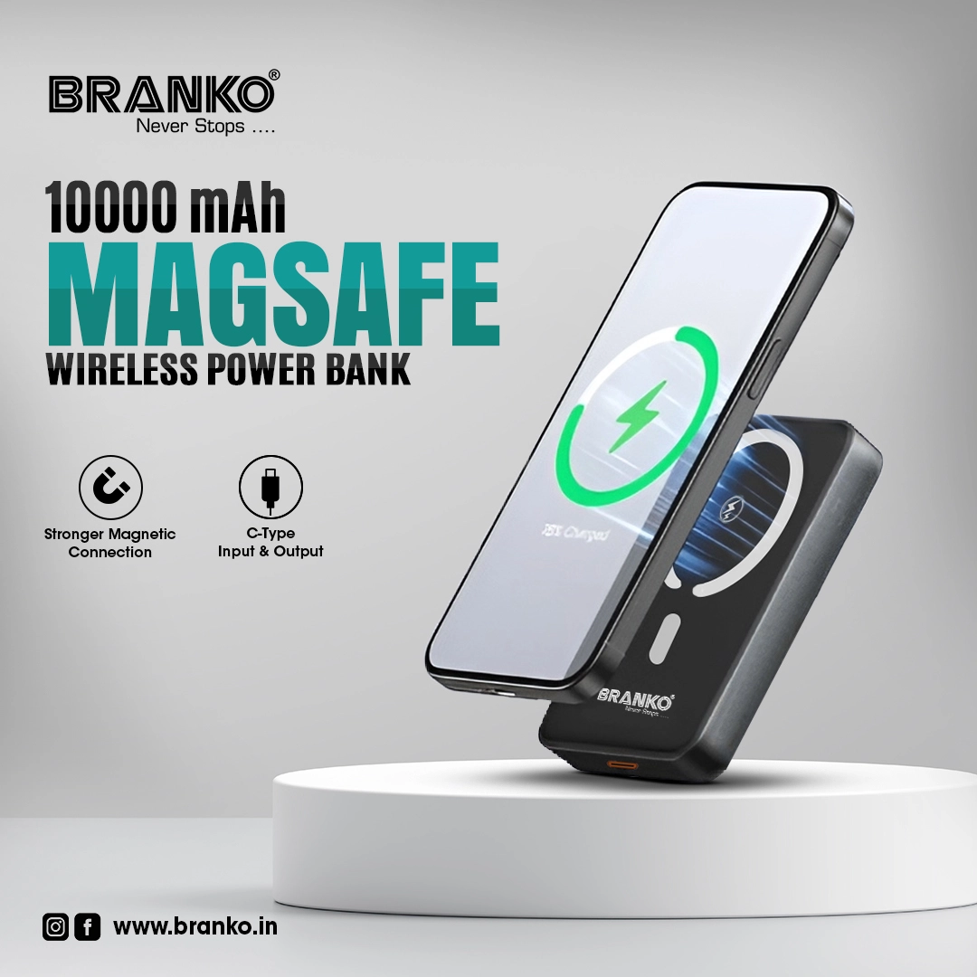 MAGPOWER MAGNETIC WIRELESS POWER BANK 10000MAH 22.5W X220