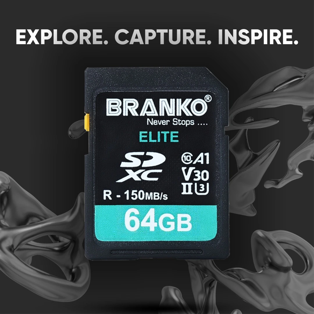 64 GB SD Card | V30 | 5 Y Warranty | Elite